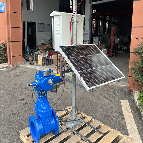 邯郸皓久 Z945X-16Q免布线太阳能电动闸阀 农业灌溉 支持远程智能控制